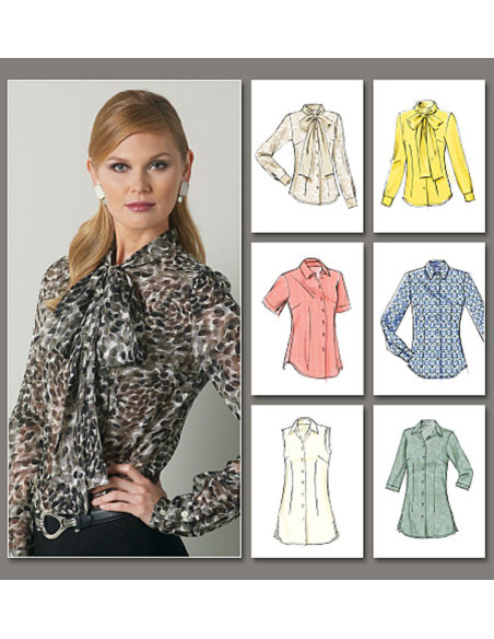 Blusenmuster - Vogue 8772