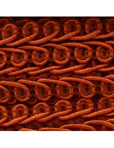 Chanel-Stil Zierband - Kupferorange 2