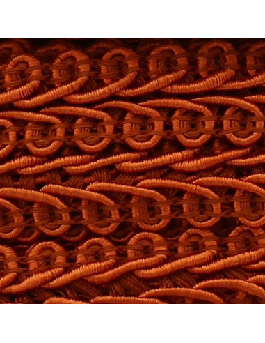 Chanel-Stil Zierband - Kupferorange