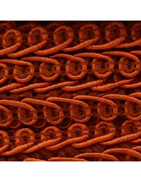 Chanel-Stil Zierband - Kupferorange
