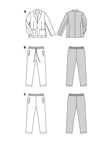 Kostümschnittmuster - Burda 5955