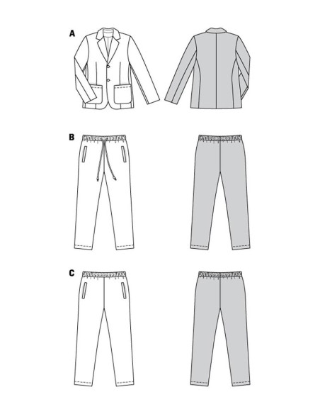 Kostümschnittmuster - Burda 5955