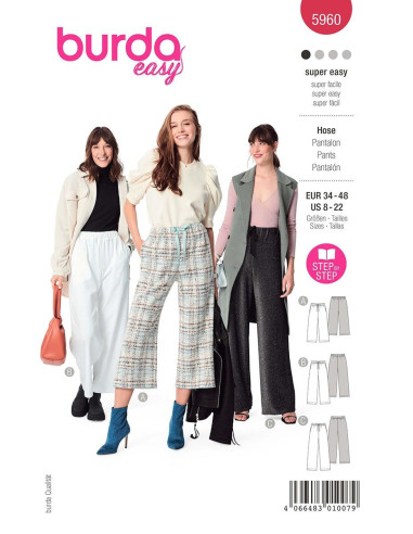 Hosenmuster - Burda 5960
