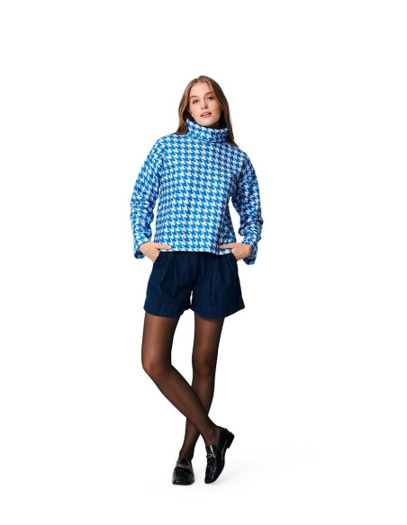 Pullover-Schnittmuster - Burda 5963