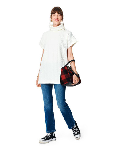 Pullover-Schnittmuster - Burda 5963