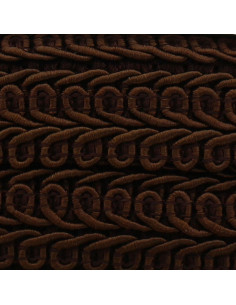 Chanel-Stil Zopfband - Schokolade 2