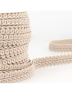 Chanel-Stil Zierband - Beige Taupe