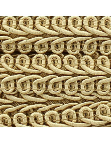 Chanel-Stil Zierband - Goldbeige