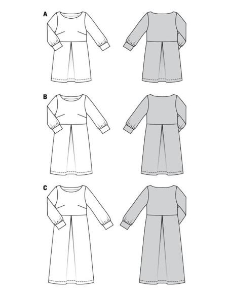 Kleidmuster - Burda 5975