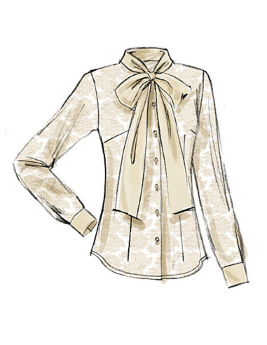 Blusenmuster - Vogue 8772