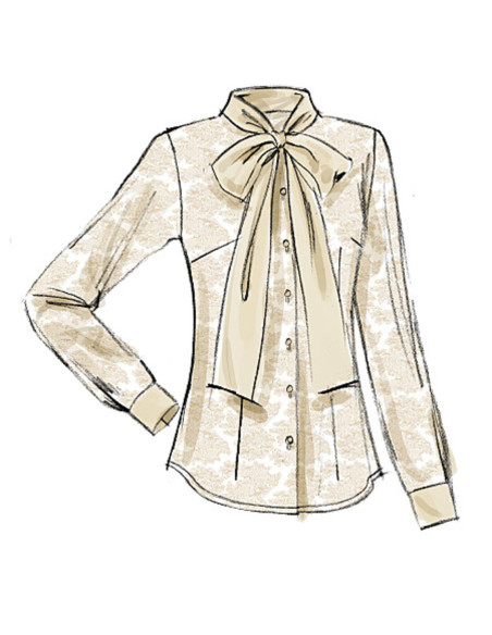 Blusenmuster - Vogue 8772