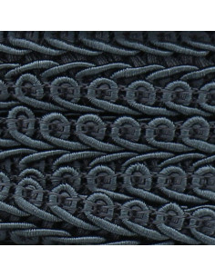 Chanel-Stil Zopf - Dunkelgrau 2
