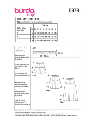 Rockmuster - Burda 5978