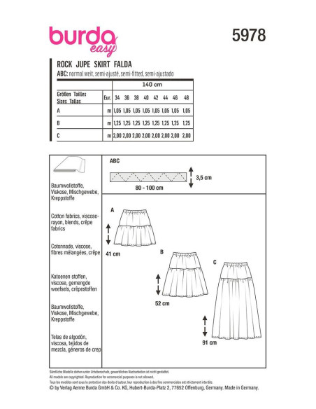 Rockmuster - Burda 5978