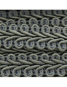 Chanel-Stil Zierband - Mittelgrau 2