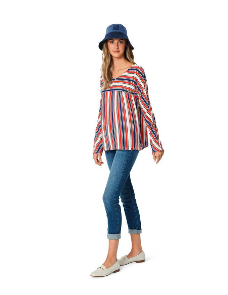 Kleid- und Blusenmuster - Burda 5980