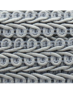 Chanel-Stil Zierband - Perlgrau 2