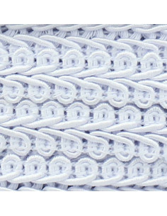 Chanel-Stil Zierleiste - Weiß 2
