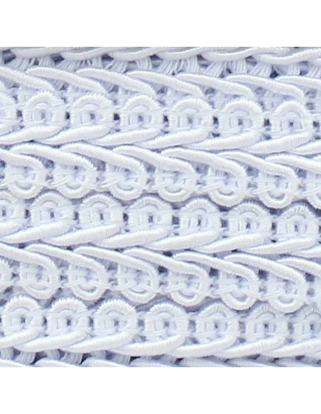 Chanel-Stil Zierleiste - Weiß