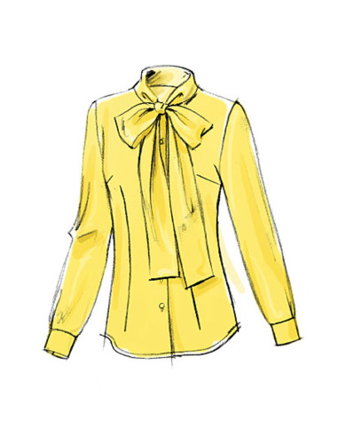 Blusenmuster - Vogue 8772