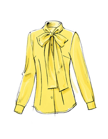 Blusenmuster - Vogue 8772