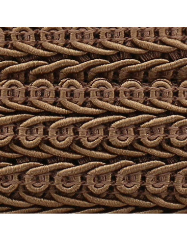 Chanel-Stil Zierband - Hellbraun
