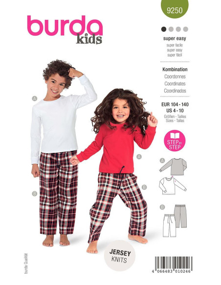 Schnittmuster - Burda 9250