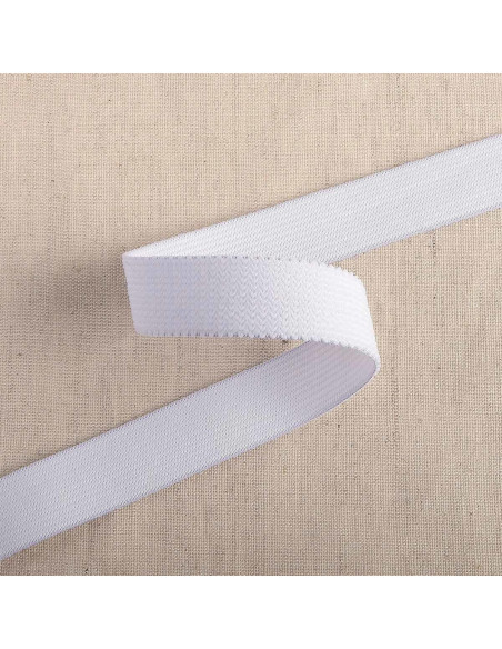 Weiches Gummiband - Weiß