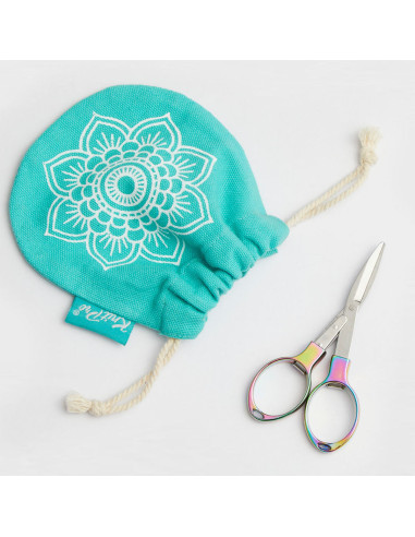 Regenbogen Klappschere Mindful KnitPro