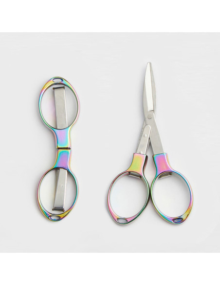 Regenbogen Klappschere Mindful KnitPro