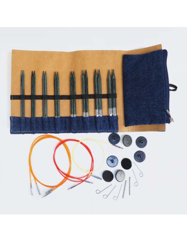 KnitPro Indigo Rundstricknadel-Set