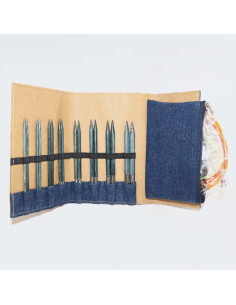 KnitPro Indigo Rundstricknadel-Set 2