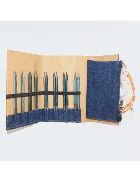 KnitPro Indigo Rundstricknadel-Set