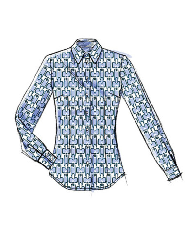 Blusenmuster - Vogue 8772