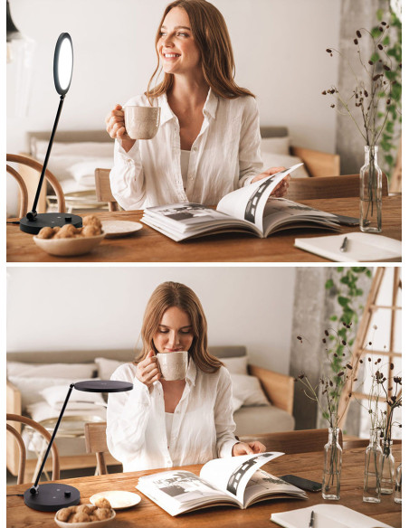 2-in-1 Lampe Lichttherapie und Schreibtisch TriSun Daylight