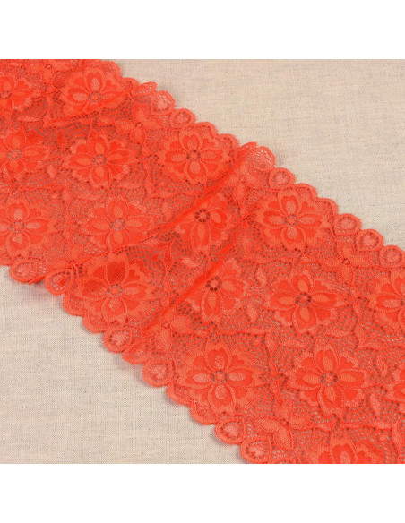Elastische Spitze Blumenweg - Bengalen