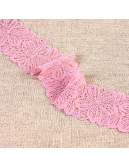Elastische Spitzenblütenblätter - Rosa