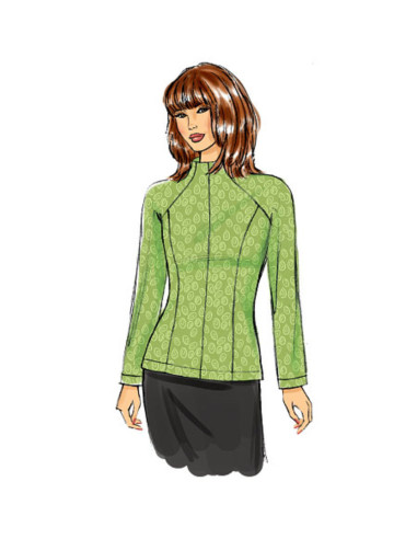 Oberteil-Schnittmuster - Butterick 6134