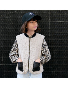 Ärmelloses Weste-Schnittmuster Unisex Vienne Kids - Ikatee