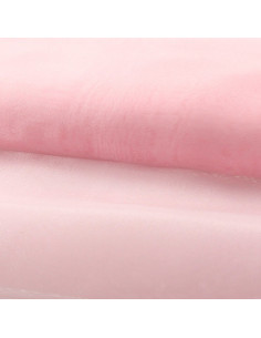 Organza-Stoff - Babyrosa