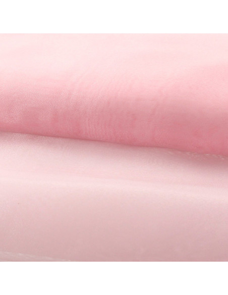 Organza-Stoff - Babyrosa