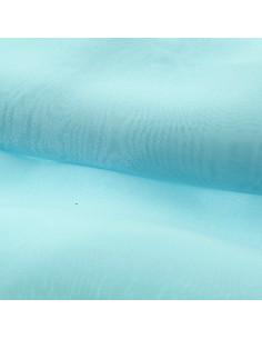 Organza-Stoff - Babyblau