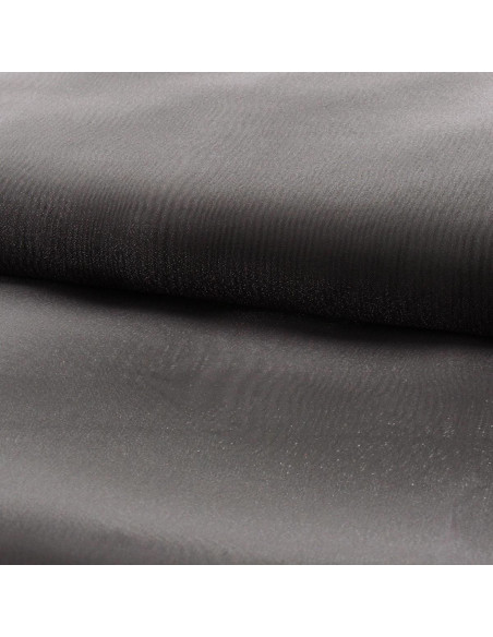 Organza-Stoff - Dunkelgrau