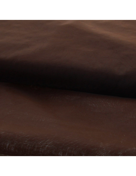 Organza-Stoff - Braun