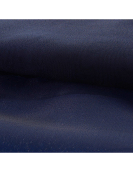Organza-Stoff - Marineblau