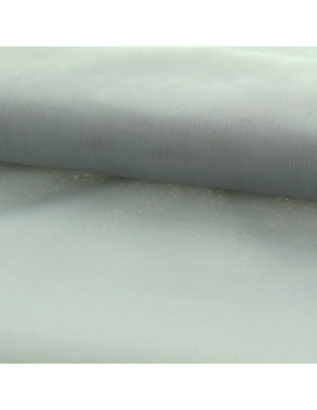 Organza-Stoff - Silber