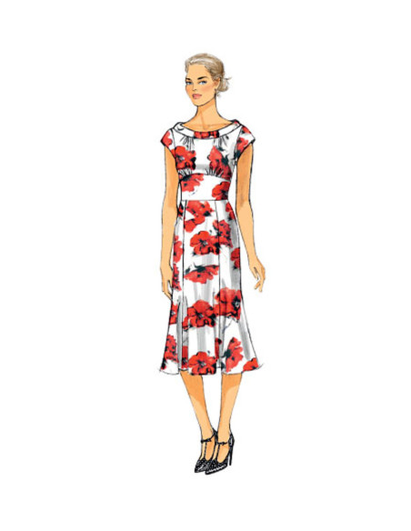 Kleid- und Overall-Schnittmuster - Butterick 6130