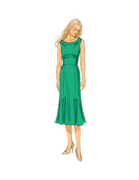 Kleid- und Overall-Schnittmuster - Butterick 6130
