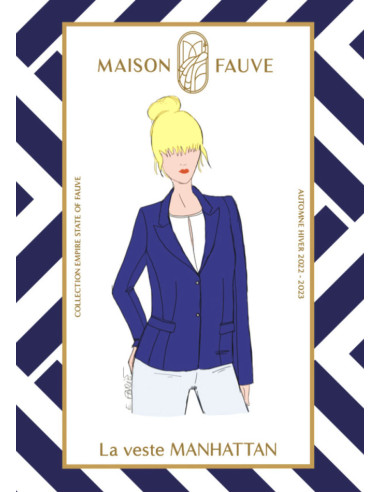 Manhattan-Jackenmuster - Maison Fauve