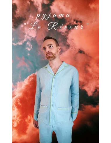 Pyjama-Schnittmuster für Herren Der Träumer - Les BG